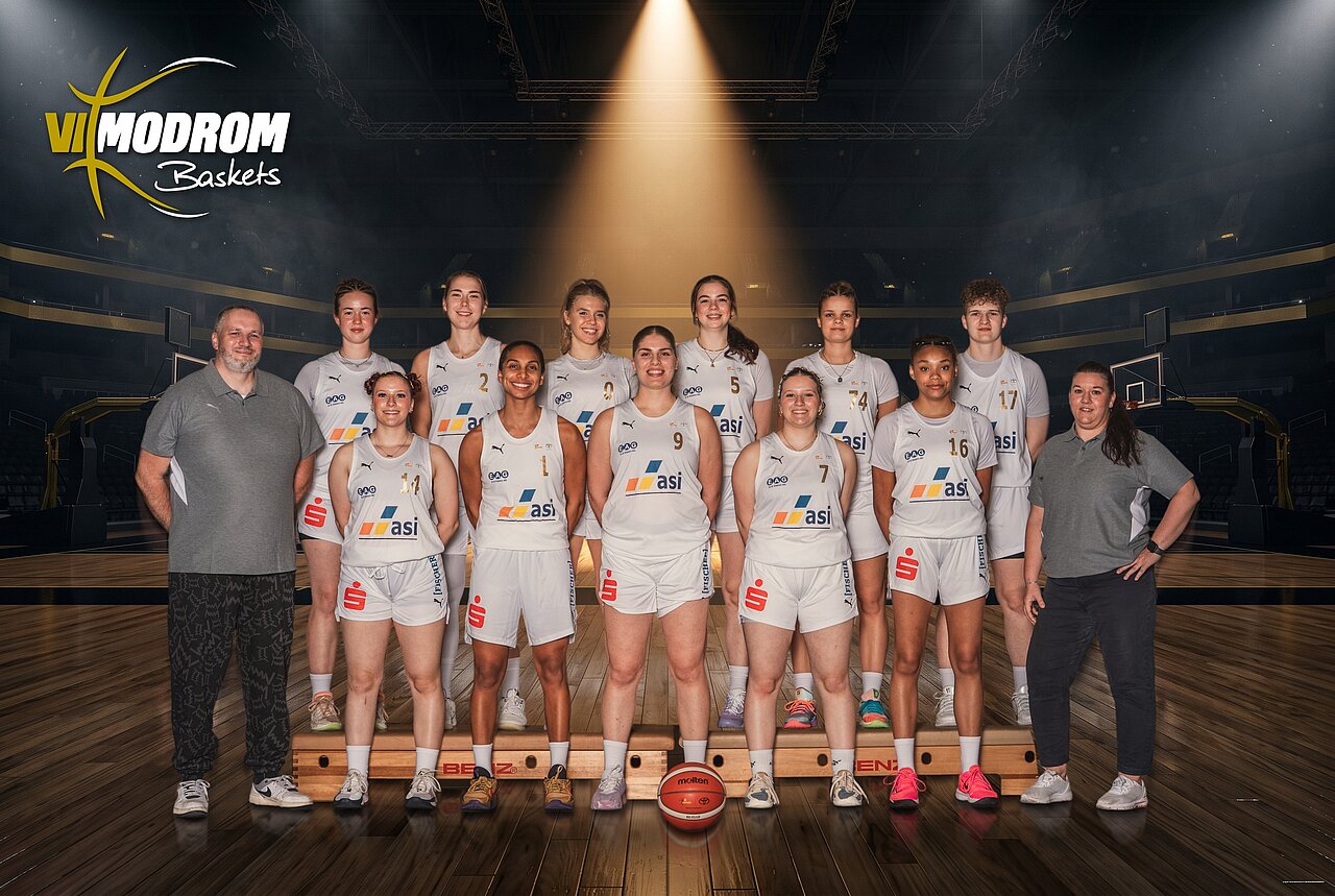 Teamfoto VIMODROM Baskets Jena