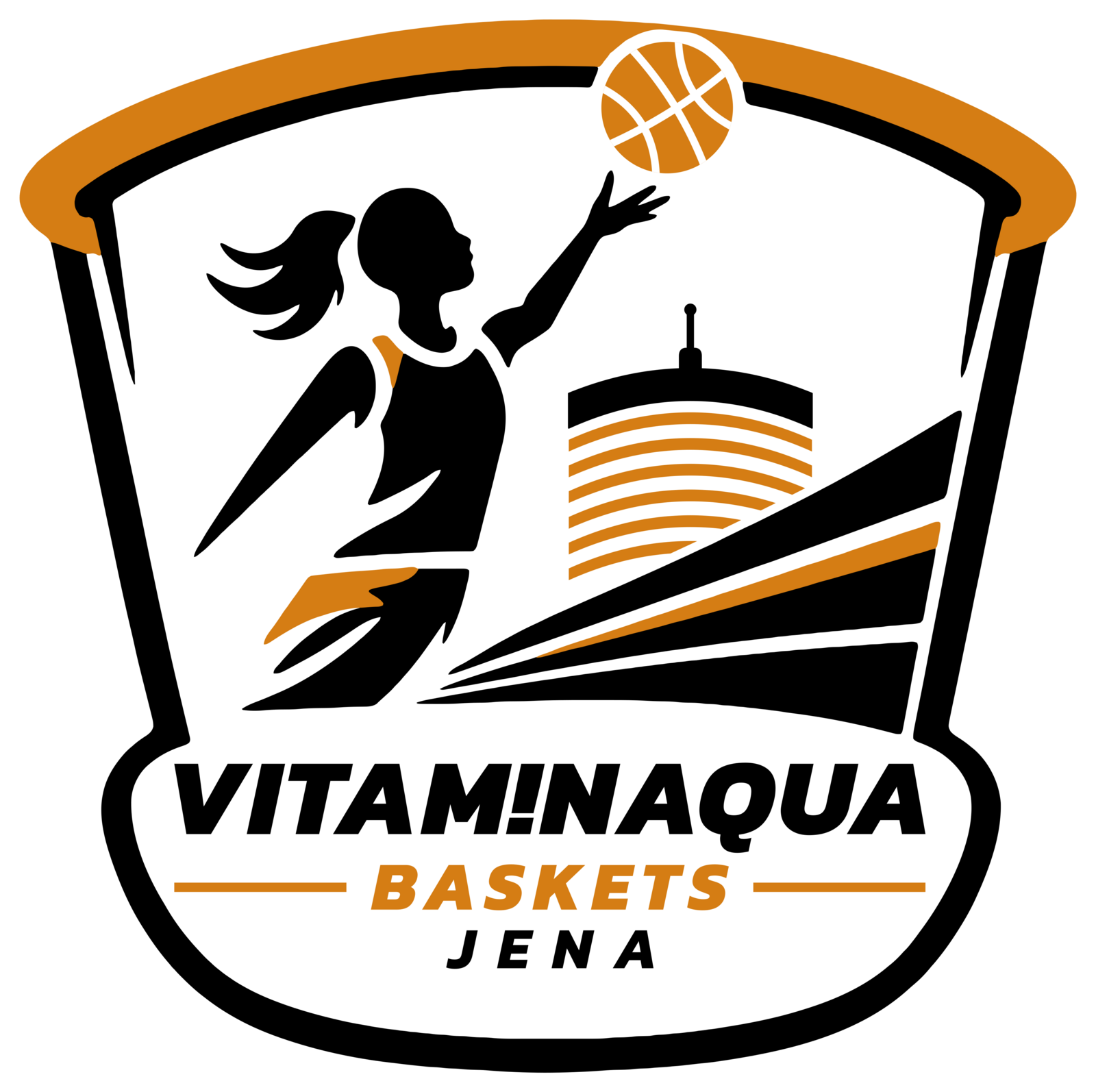 Logo VITAM!NAQUA Baskets Jena