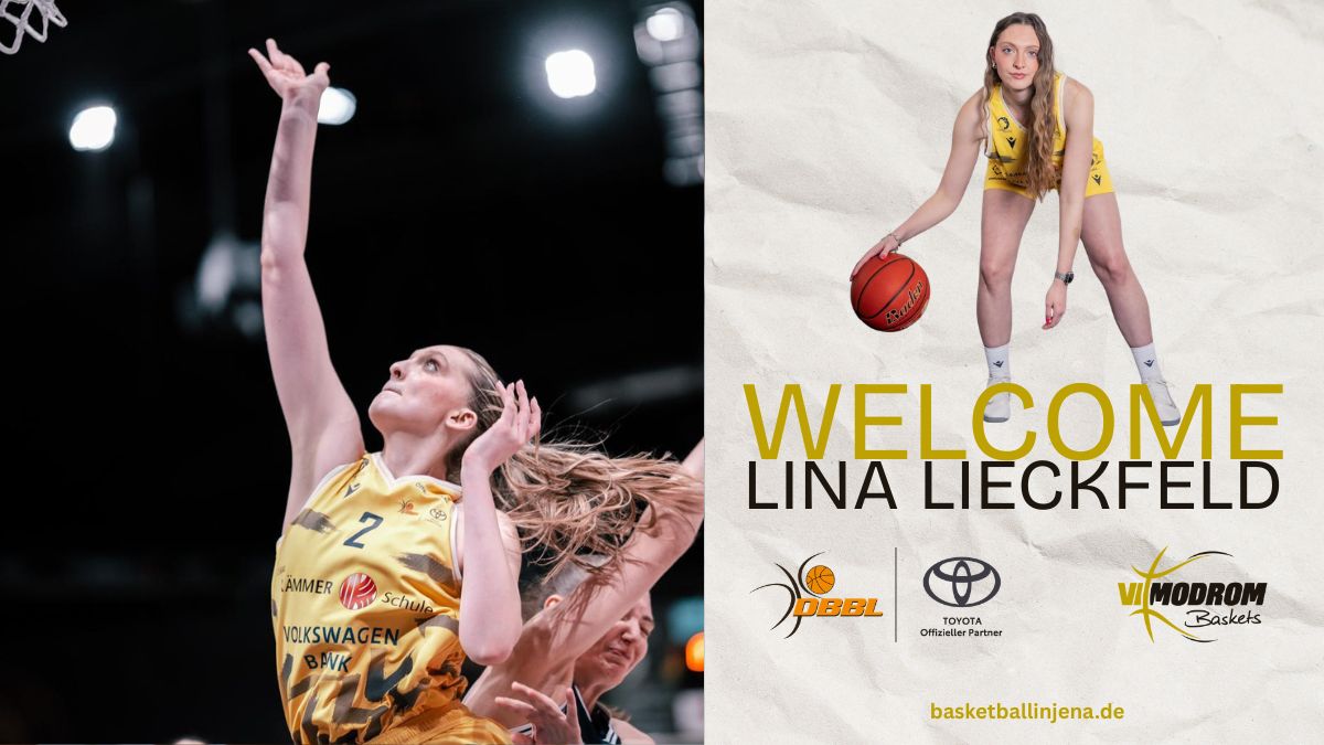 Lina Lieckfeld kommt als Centerin nach Jena